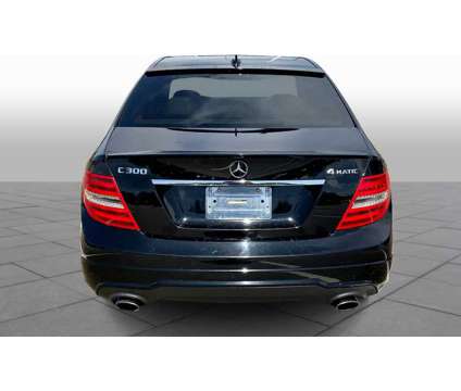 2012UsedMercedes-BenzUsedC-ClassUsed4dr Sdn 4MATIC is a Black 2012 Mercedes-Benz C Class Car for Sale in Kingwood TX