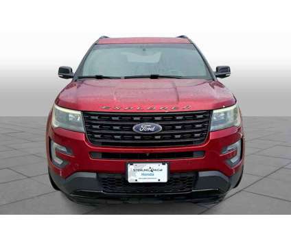 2016UsedFordUsedExplorerUsed4WD 4dr is a Red 2016 Ford Explorer Car for Sale in Kingwood TX