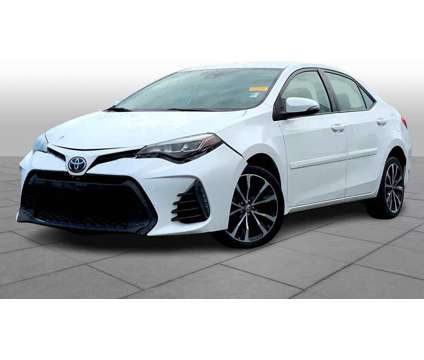 2017UsedToyotaUsedCorolla is a White 2017 Toyota Corolla Car for Sale in Rockwall TX