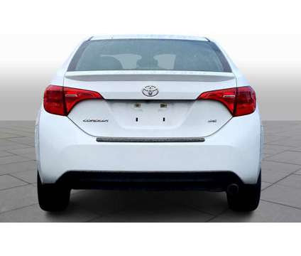 2017UsedToyotaUsedCorollaUsedCVT (GS) is a White 2017 Toyota Corolla Car for Sale in Rockwall TX