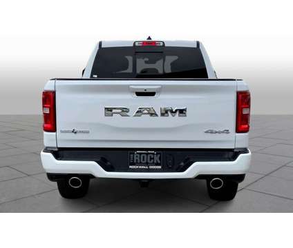 2025NewRamNew1500New4x4 Crew Cab 5 7 Box is a White 2025 RAM 1500 Model Car for Sale in Rockwall TX