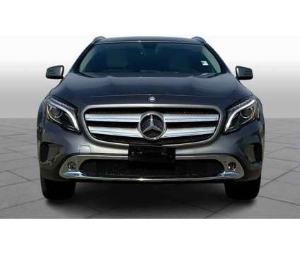 2015UsedMercedes-BenzUsedGLA-ClassUsed4MATIC 4dr is a Grey 2015 Mercedes-Benz GLA-Class Car for Sale in Houston TX