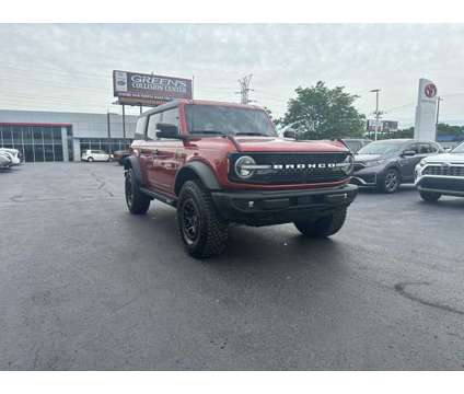 2022 Ford Bronco Wildtrak is a Red 2022 Ford Bronco Car for Sale in Lexington KY