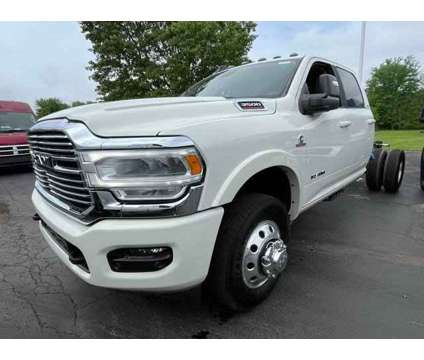 2024 Ram 3500 Chassis Cab Laramie is a White 2024 RAM 3500 Model Car for Sale in Pataskala OH