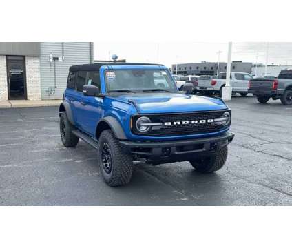 2024 Ford Bronco Wildtrak is a Blue 2024 Ford Bronco Car for Sale in Appleton WI