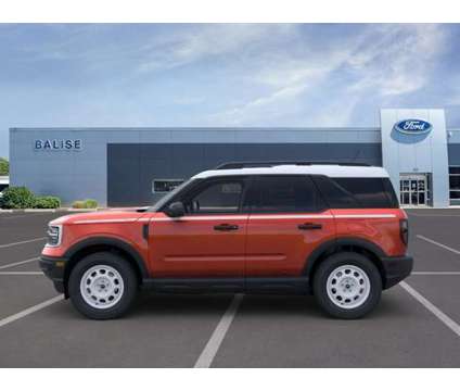 2024 Ford Bronco Sport Heritage is a Red 2024 Ford Bronco Car for Sale in Hyannis MA