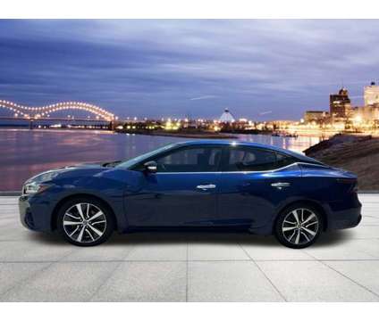 2020 Nissan Maxima SV is a Blue 2020 Nissan Maxima SV Car for Sale in Memphis TN