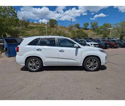2014 Kia Sorento SX Limited is a White 2014 Kia Sorento SX Car for Sale in Colorado Springs CO
