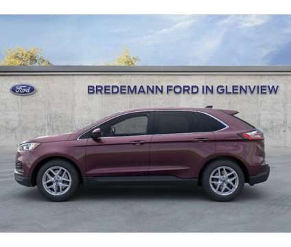 2024 Ford Edge SEL is a Red 2024 Ford Edge SEL Car for Sale in Glenview IL