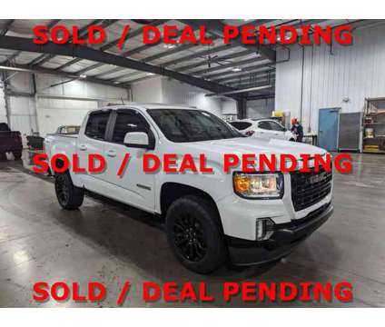 2022 GMC Canyon 4WD Elevation Premium Cloth Preferred Equipment Pkg is a White 2022 GMC Canyon Car for Sale in Butler PA