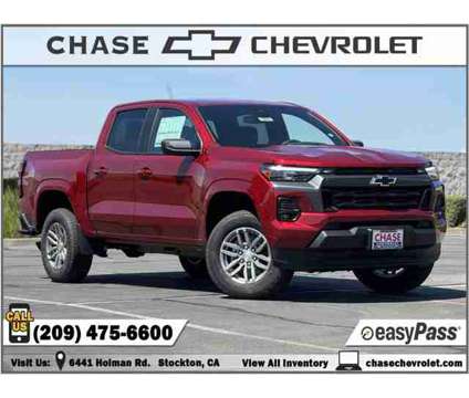 2024 Chevrolet Colorado 2WD LT is a Red 2024 Chevrolet Colorado Car for Sale in Stockton CA
