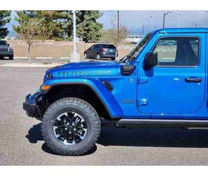 2024 Jeep Wrangler 4xe Rubicon X is a Blue 2024 Jeep Wrangler Car for Sale in Denver CO