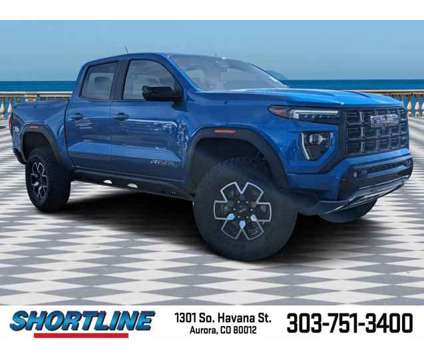 2023 GMC Canyon AT4X is a Blue 2023 GMC Canyon Car for Sale in Aurora CO