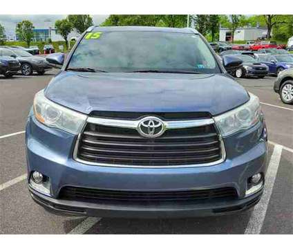 2015 Toyota Highlander Limited is a Blue 2015 Toyota Highlander Limited Car for Sale in Sellersville PA