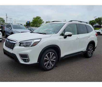 2021 Subaru Forester Limited is a White 2021 Subaru Forester 2.5i Car for Sale in Sellersville PA