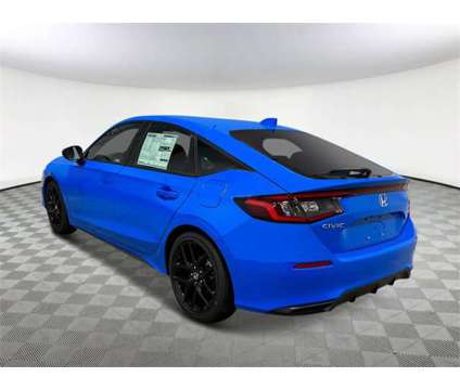 2024 Honda Civic Hatchback Sport is a Blue 2024 Honda Civic Hatchback in Saint Charles IL