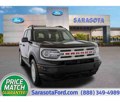 2024 Ford Bronco Sport Heritage is a Black 2024 Ford Bronco Car for Sale in Sarasota FL