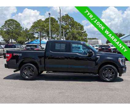2021 Ford F-150 Lariat is a Black 2021 Ford F-150 Lariat Car for Sale in Sarasota FL