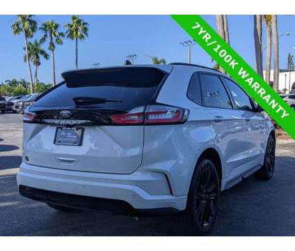 2022 Ford Edge ST-Line is a White 2022 Ford Edge Car for Sale in Sarasota FL