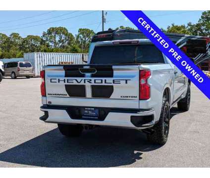 2021 Chevrolet Silverado 1500 Custom is a Silver 2021 Chevrolet Silverado 1500 Custom Car for Sale in Sarasota FL