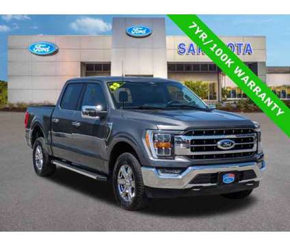 2023 Ford F-150 LARIAT is a Grey 2023 Ford F-150 Lariat Car for Sale in Sarasota FL