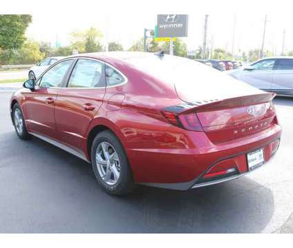 2023 Hyundai Sonata SE is a Red 2023 Hyundai Sonata SE Sedan in Lansing MI