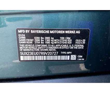 2024 BMW X5 xDrive40i is a Blue 2024 BMW X5 4.6is Car for Sale in Columbia SC