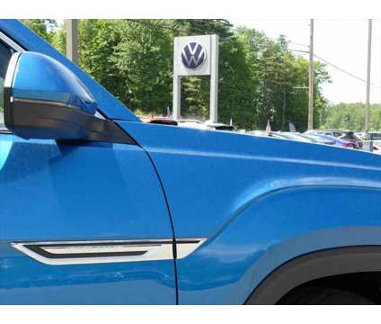 2024 Volkswagen Atlas Cross Sport 2.0T SEL R-Line is a Blue 2024 Volkswagen Atlas SUV in Queensbury NY