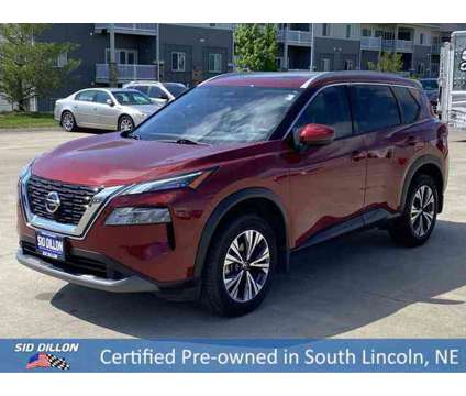2021 Nissan Rogue SV Intelligent AWD is a Red 2021 Nissan Rogue SV Station Wagon in Lincoln NE