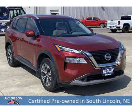 2021 Nissan Rogue SV Intelligent AWD is a Red 2021 Nissan Rogue SV Station Wagon in Lincoln NE