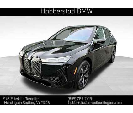 2025 BMW iX xDrive50 is a Black 2025 BMW 325 Model iX SUV in Huntington Station NY