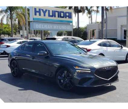 2023 Genesis G70 3.3T RWD is a Green 2023 Sedan in Delray Beach FL