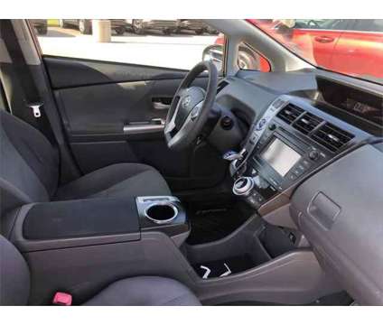 2012 Toyota Prius v Three is a Silver 2012 Toyota Prius v Three Car for Sale in Evansville IN