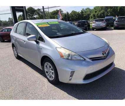 2012 Toyota Prius v Three is a Silver 2012 Toyota Prius v Three Car for Sale in Evansville IN