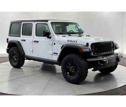 2024 Jeep Wrangler 4-Door Willys 4x4 is a White 2024 Jeep Wrangler SUV in Saint George UT