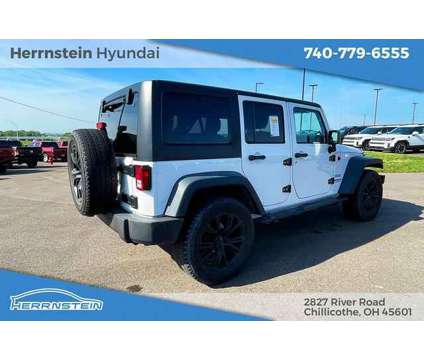 2015 Jeep Wrangler Unlimited Sport is a White 2015 Jeep Wrangler Unlimited Sport SUV in Chillicothe OH