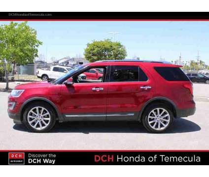 2016 Ford Explorer Limited is a Red 2016 Ford Explorer Limited SUV in Temecula CA