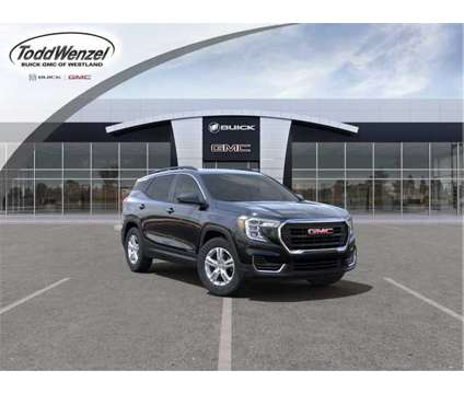 2024 GMC Terrain SLE is a Black 2024 GMC Terrain SL SUV in Westland MI