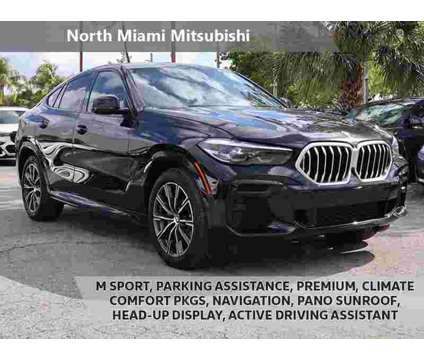2023 BMW X6 xDrive40i M Sport is a Black 2023 BMW X6 SUV in Miami FL