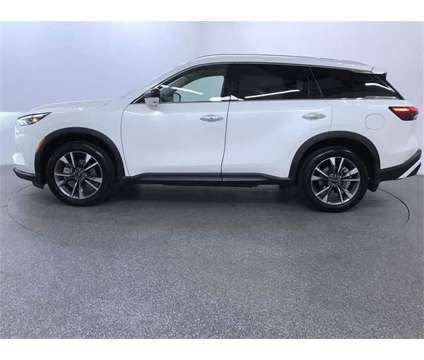 2023 Infiniti Qx60 Luxe is a White 2023 Infiniti QX60 Luxe SUV in Colorado Springs CO