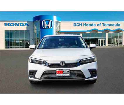 2024 Honda Civic EX is a Silver, White 2024 Honda Civic EX Sedan in Temecula CA