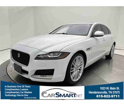 2018 Jaguar XF 25t Prestige Navigation is a White 2018 Jaguar XF 25t Prestige Sedan in Hendersonville TN