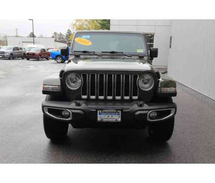 2021 Jeep Wrangler Unlimited Sahara is a Green 2021 Jeep Wrangler Unlimited Sahara SUV in Rutland VT