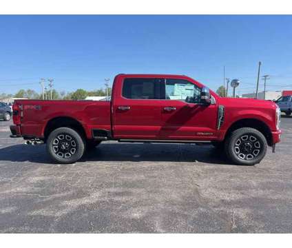 2024 Ford F-250SD Platinum is a Red 2024 Ford F-250 Platinum Truck in Ligonier IN