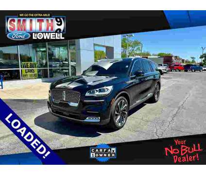 2021 Lincoln Aviator Reserve is a Black 2021 Lincoln Aviator SUV in Lowell IN