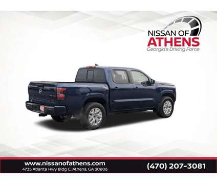 2022 Nissan Frontier SV is a Blue 2022 Nissan frontier SV Truck in Athens GA