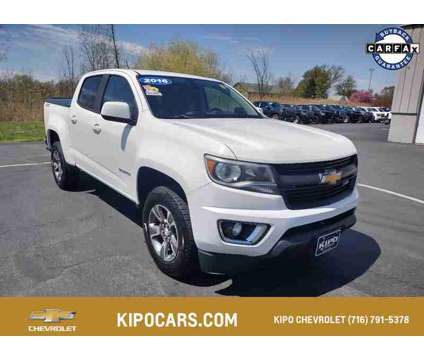 2016 Chevrolet Colorado Z71 is a White 2016 Chevrolet Colorado Z71 Truck in Ransomville NY