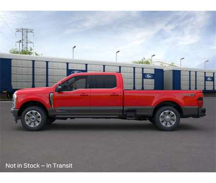 2024 Ford F-350SD King Ranch is a Red 2024 Ford F-350 King Ranch Truck in Boerne TX
