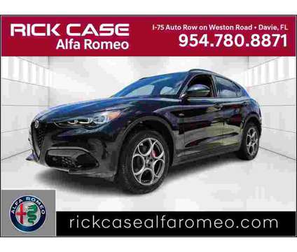 2024 Alfa Romeo Stelvio Sprint is a Black 2024 Alfa Romeo Stelvio SUV in Fort Lauderdale FL