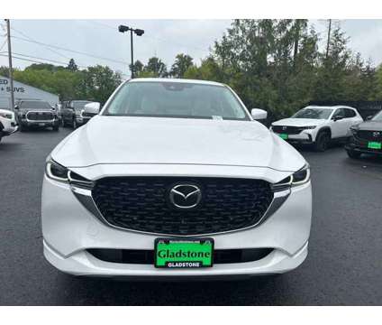 2024 Mazda CX-5 2.5 S Premium Package is a White 2024 Mazda CX-5 SUV in Gladstone OR